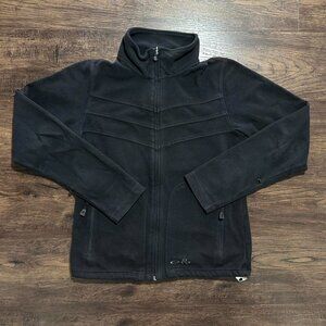 OAKLEY Black Fleece Zip Up Jacket Y2K Gorpcore - Women's M